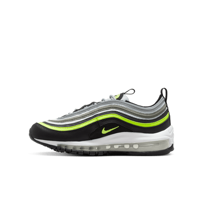 Big Kids’ Nike Air Max 97 "Platinum Black Volt"
