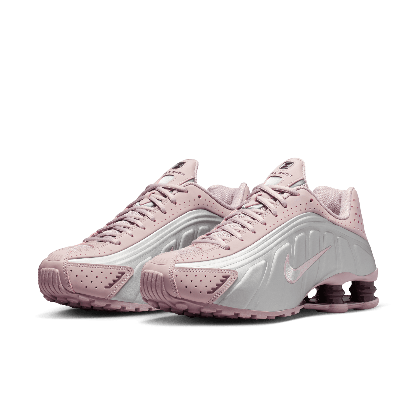 Women's Nike Shox R4 "Particle Rose Tattoo Metallic Silver"