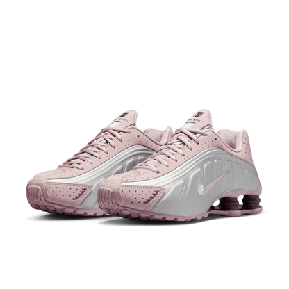 Women's Nike Shox R4 "Particle Rose Tattoo Metallic Silver"