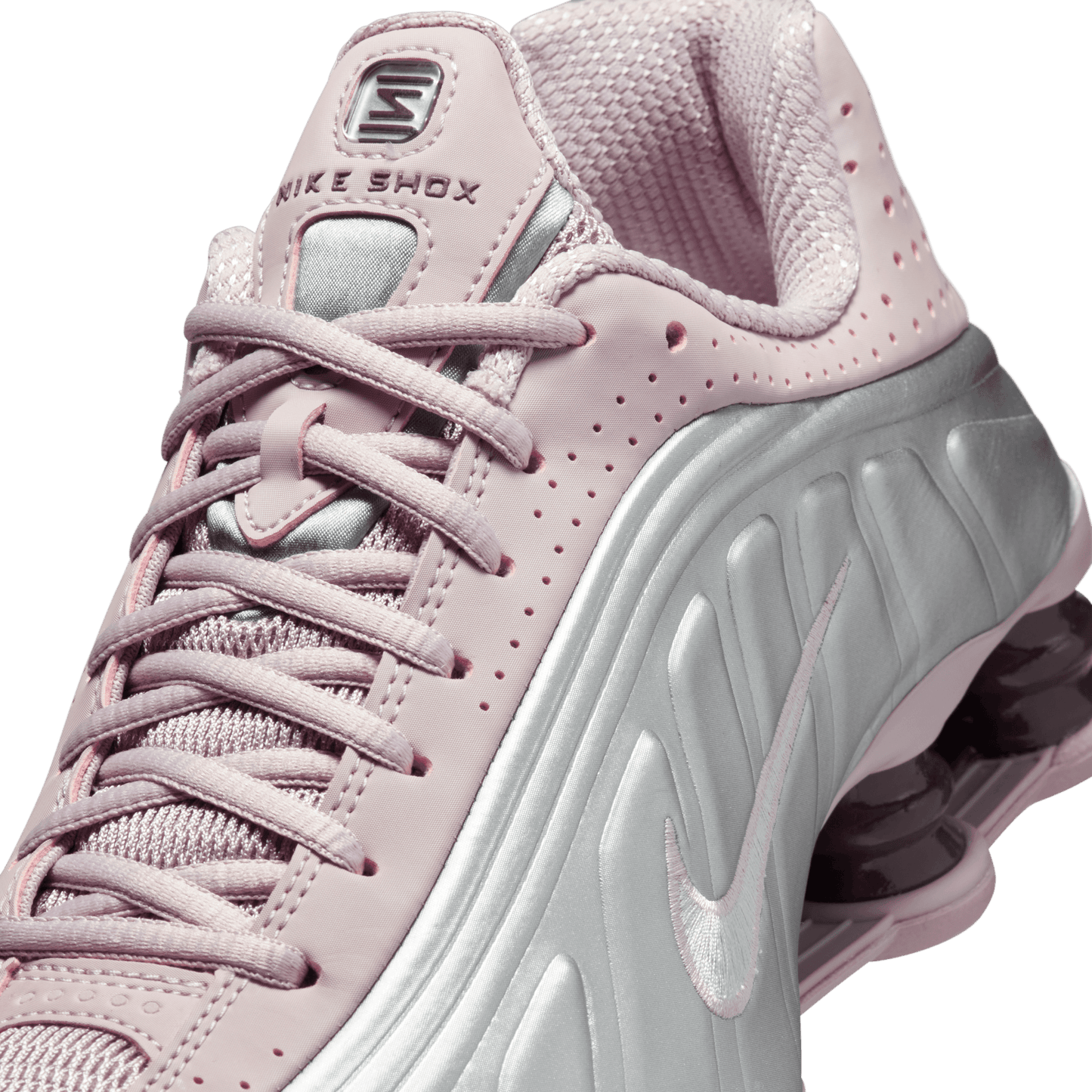 Women's Nike Shox R4 "Particle Rose Tattoo Metallic Silver"