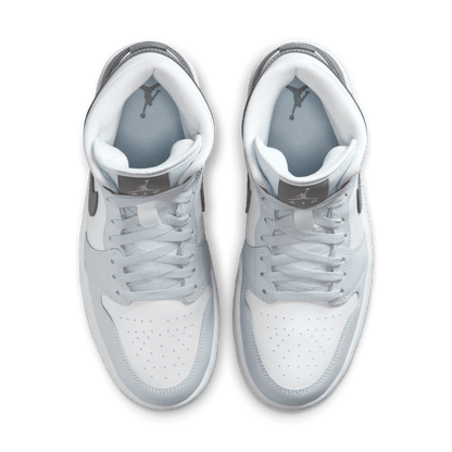 Women's Air Jordan 1 Mid "White Smoke Grey"
