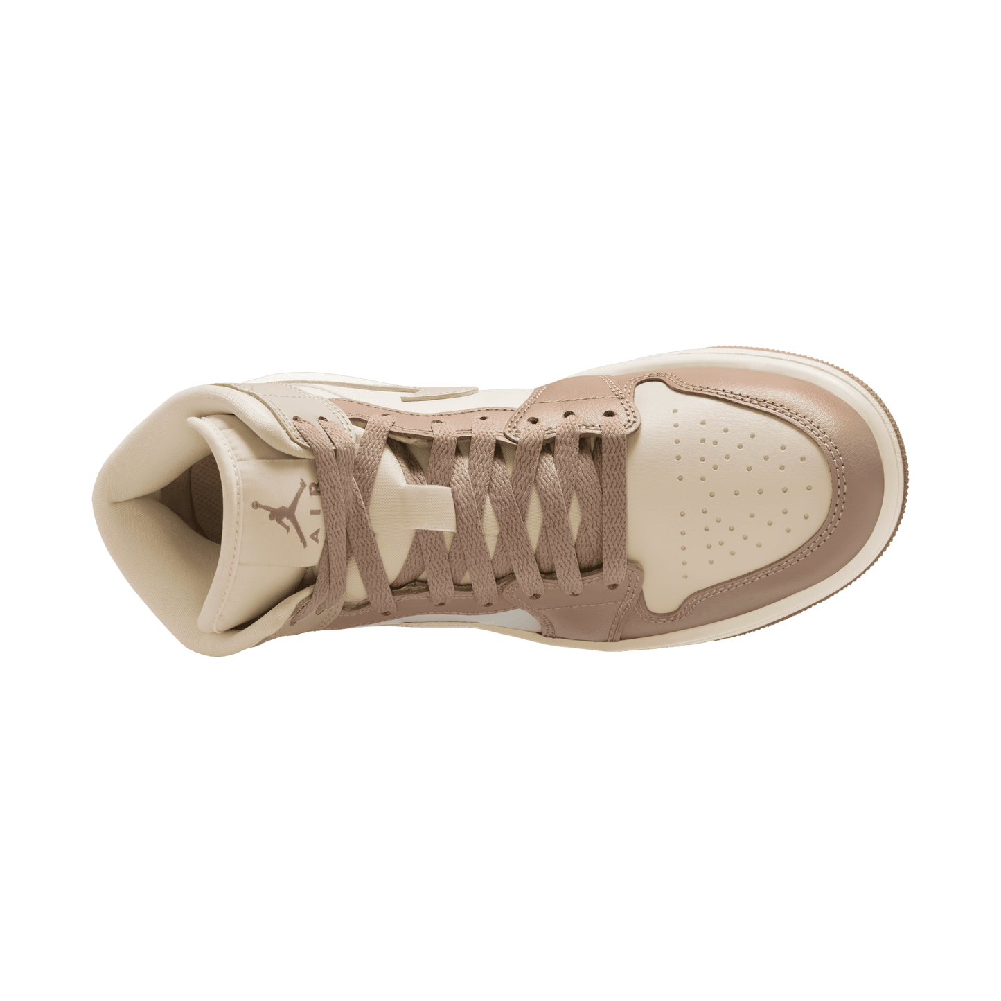 Women's Air Jordan 1 Mid "Tan Toe"
