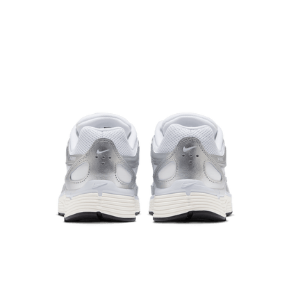 Women's Nike P-6000 "White Metallic Silver"