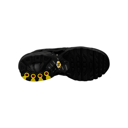 Big Kids' Nike Air Max Plus "Triple Black"