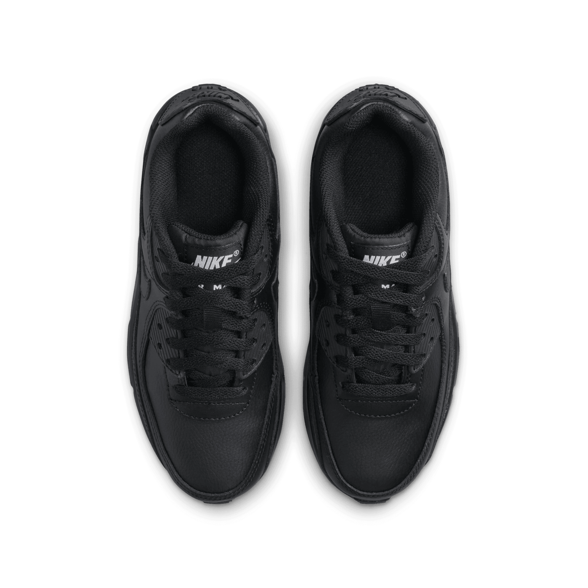 Big Kids’ Nike Air Max 90 LTR "Triple Black"
