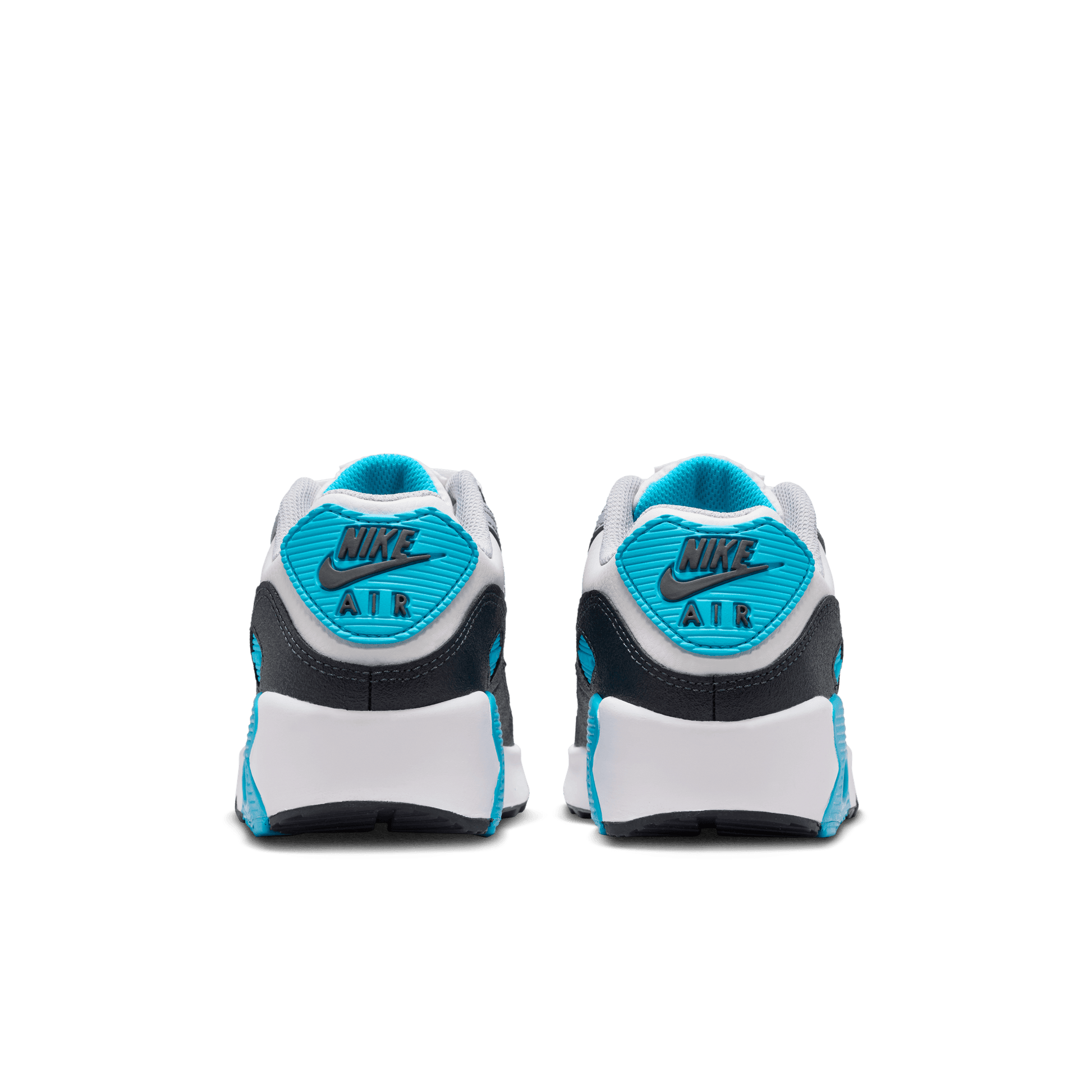Big Kids’ Nike Air Max 90 LTR "Platinum Tint Blue Lightning"