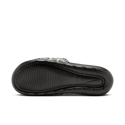 Men's Nike Victori One Printed Slides "Printed Black White"