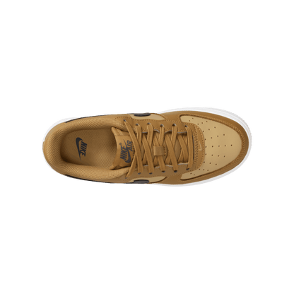 Boy's Nike Air Force 1 "Wheat Club Gold White Anthracite"