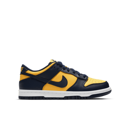 Big Kids' Nike Dunk Low "Michigan"