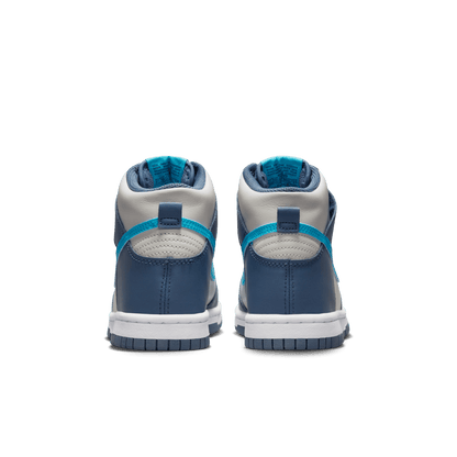 Big Kids' Nike Dunk High "Light Bone Diffused Blue"