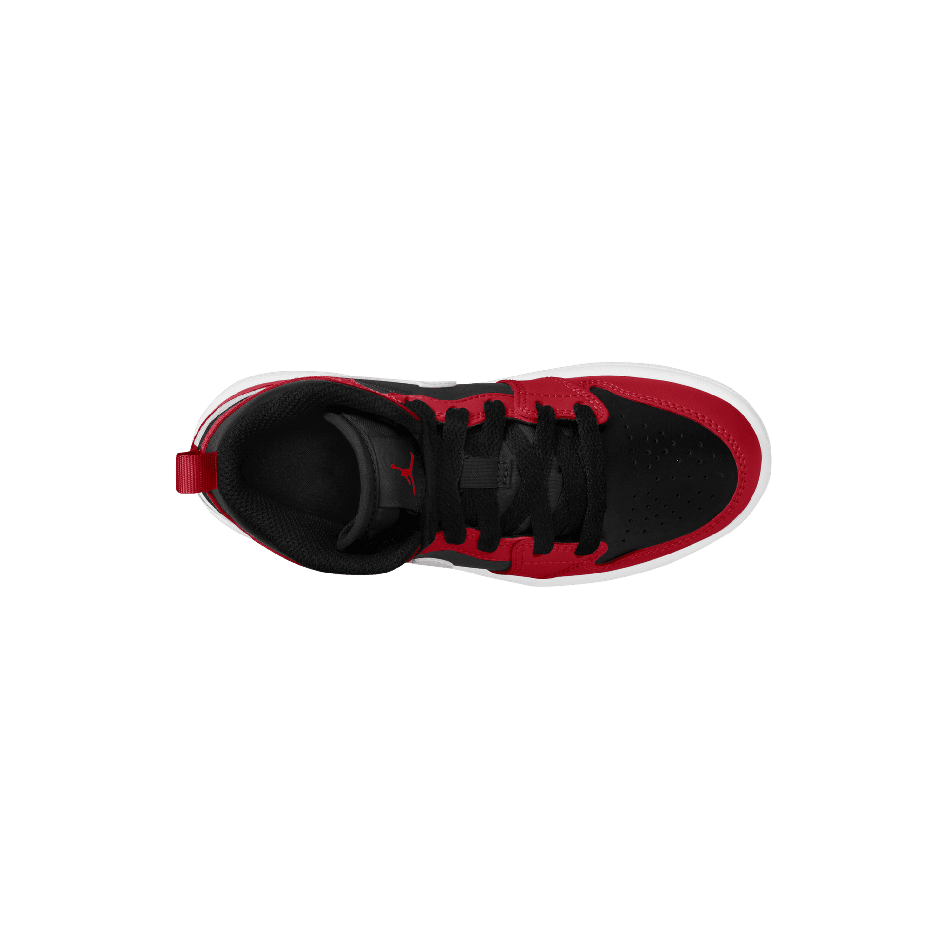 Little Kids' Jordan 1 Mid "Gym Red Black White"