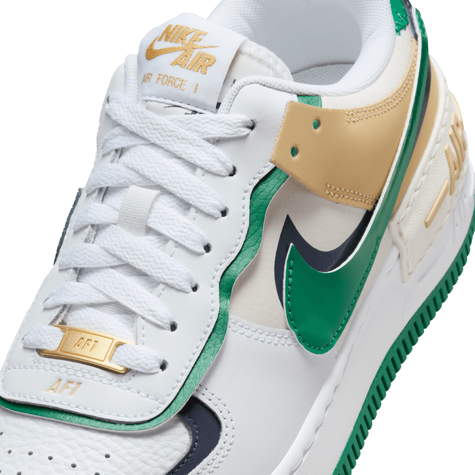Women's Nike Air Force 1 Shadow "White Malachite Sesame"