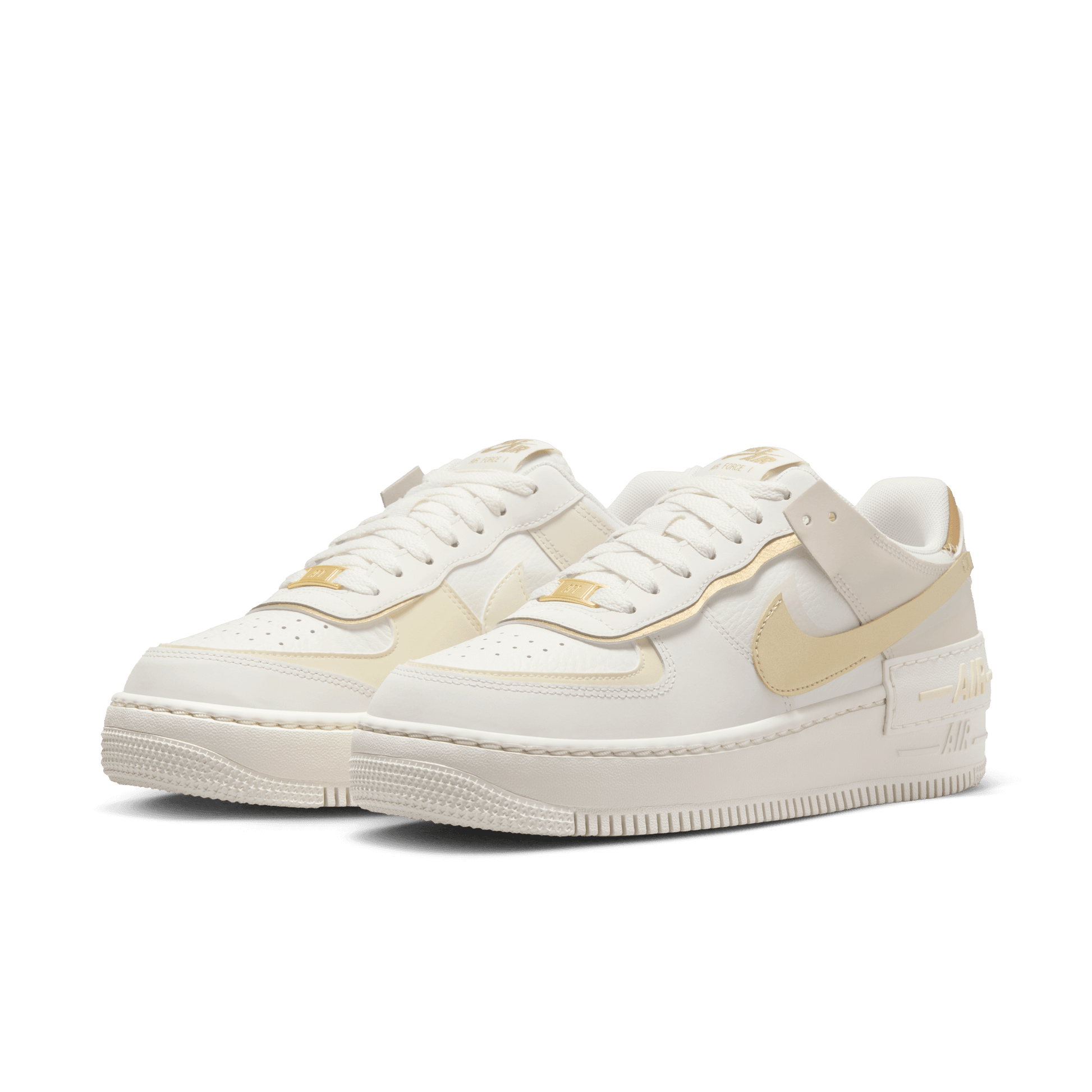 Women's Nike Air Force 1 Shadow "Sail Metallic Gold"