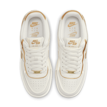 Women's Nike Air Force 1 Shadow "Sail Metallic Gold"