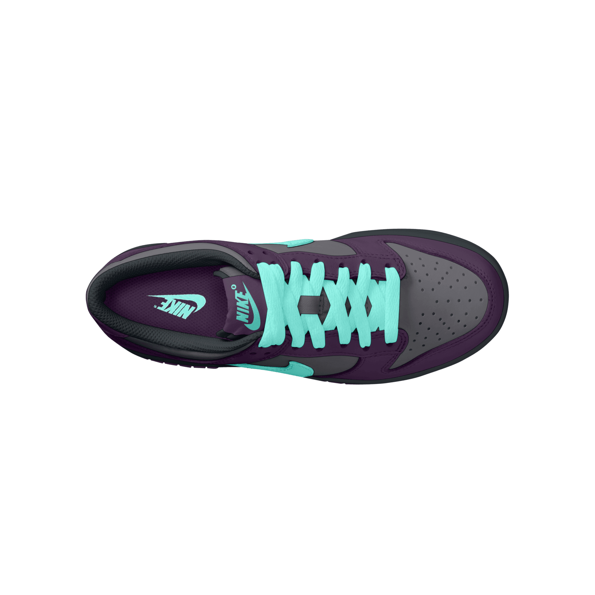Big Kids' Nike Dunk Low "Wizard"