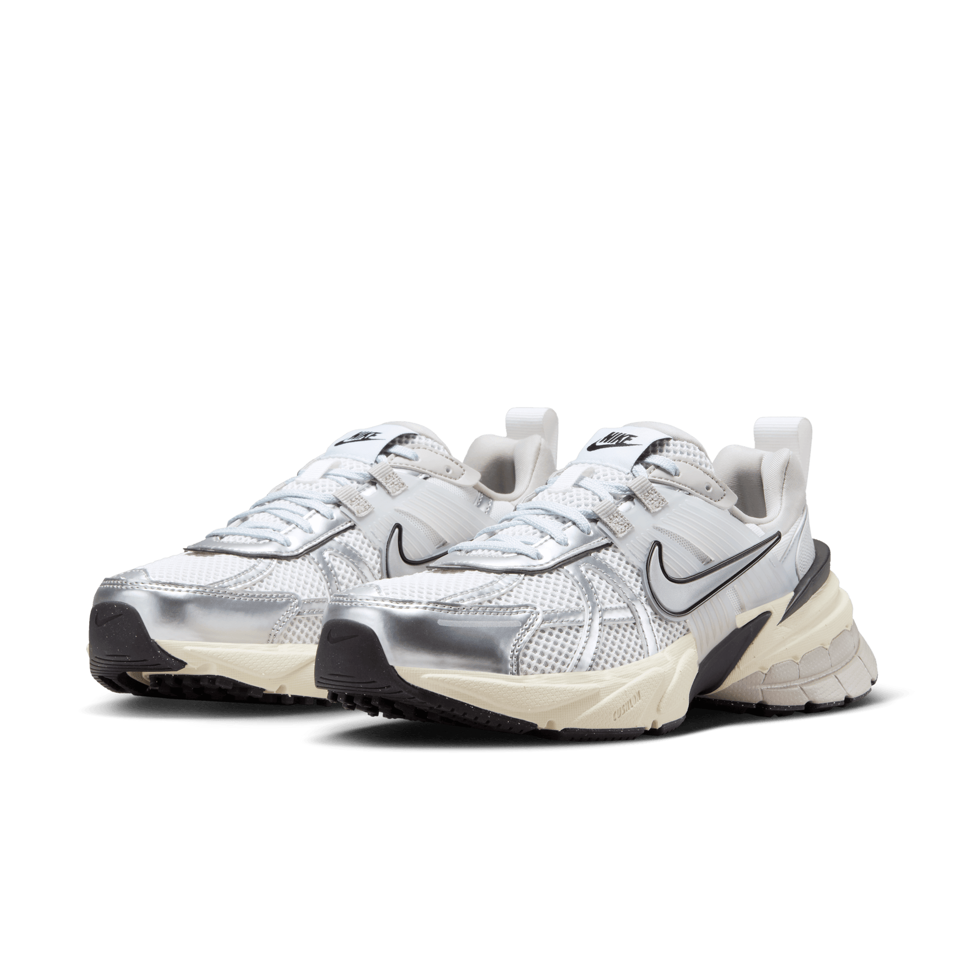 Women's Nike V2K Run "Summit White Metallic Silver "