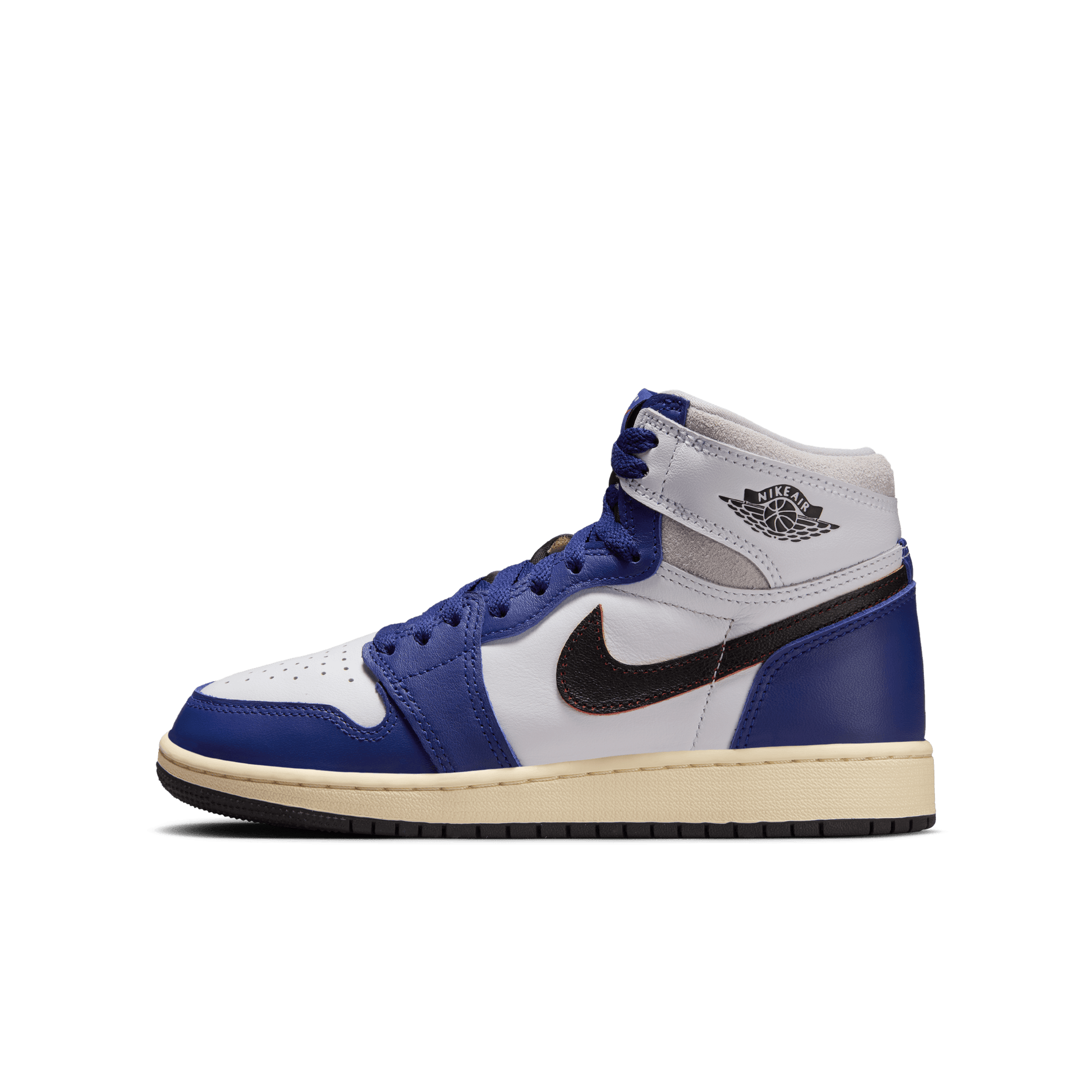Big Kids' Air Jordan 1 High OG "Rare Air Deep Royal Blue"