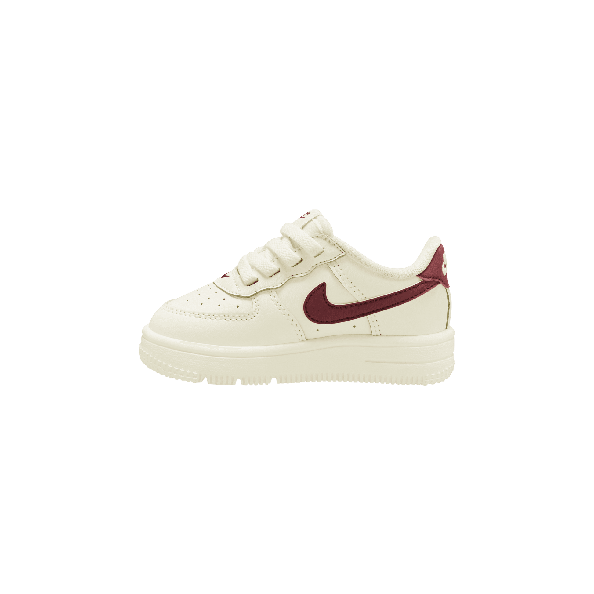 Toddlers' Nike Force 1 Low EasyOn "Sail Dark Team Red"