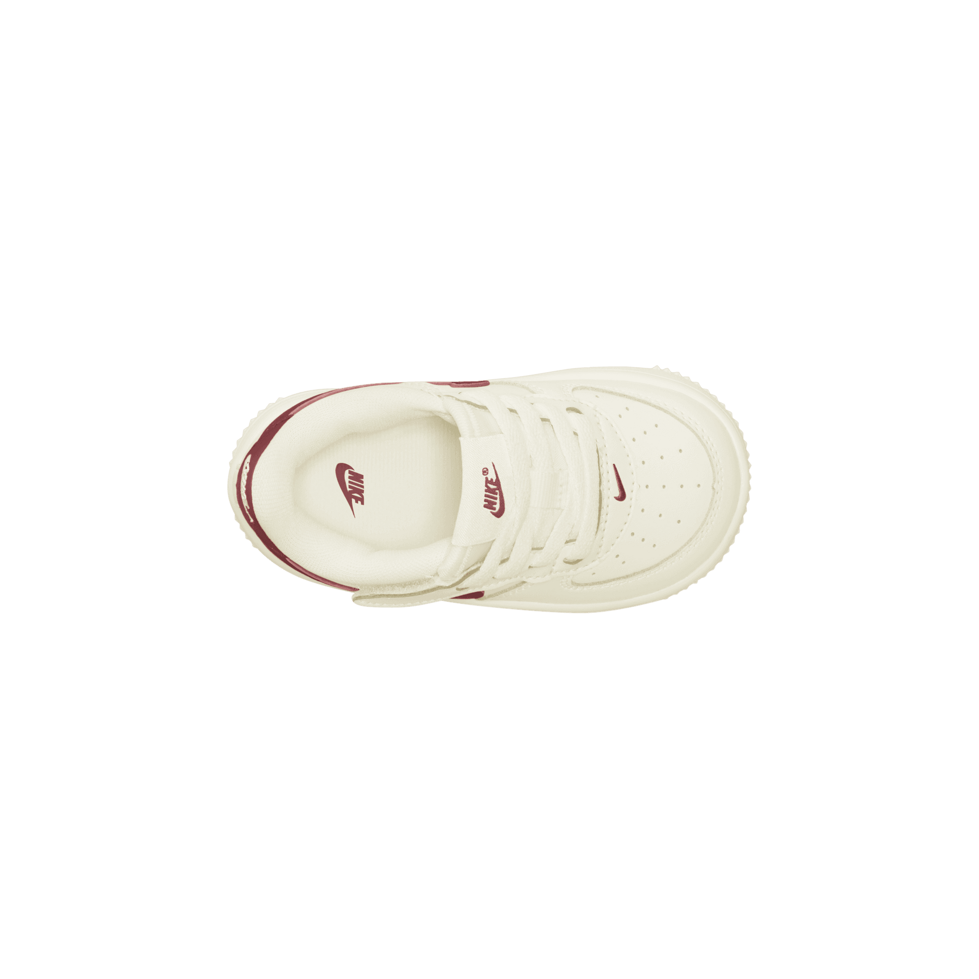 Toddlers' Nike Force 1 Low EasyOn "Sail Dark Team Red"