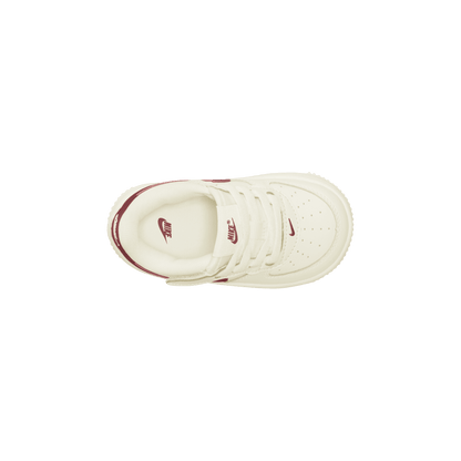 Toddlers' Nike Force 1 Low EasyOn "Sail Dark Team Red"