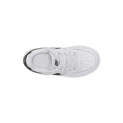 Little Kids' Nike Force 1 Low EasyOn "White Black"