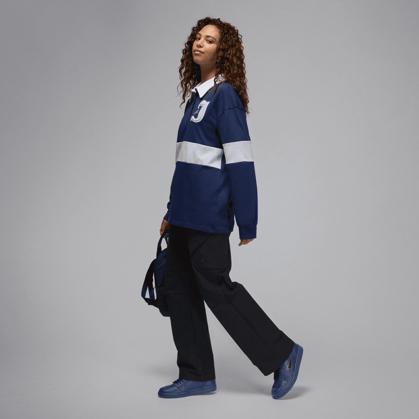 Women's Air Jordan 1 Low Method of Make "Navy Metallic Gold"