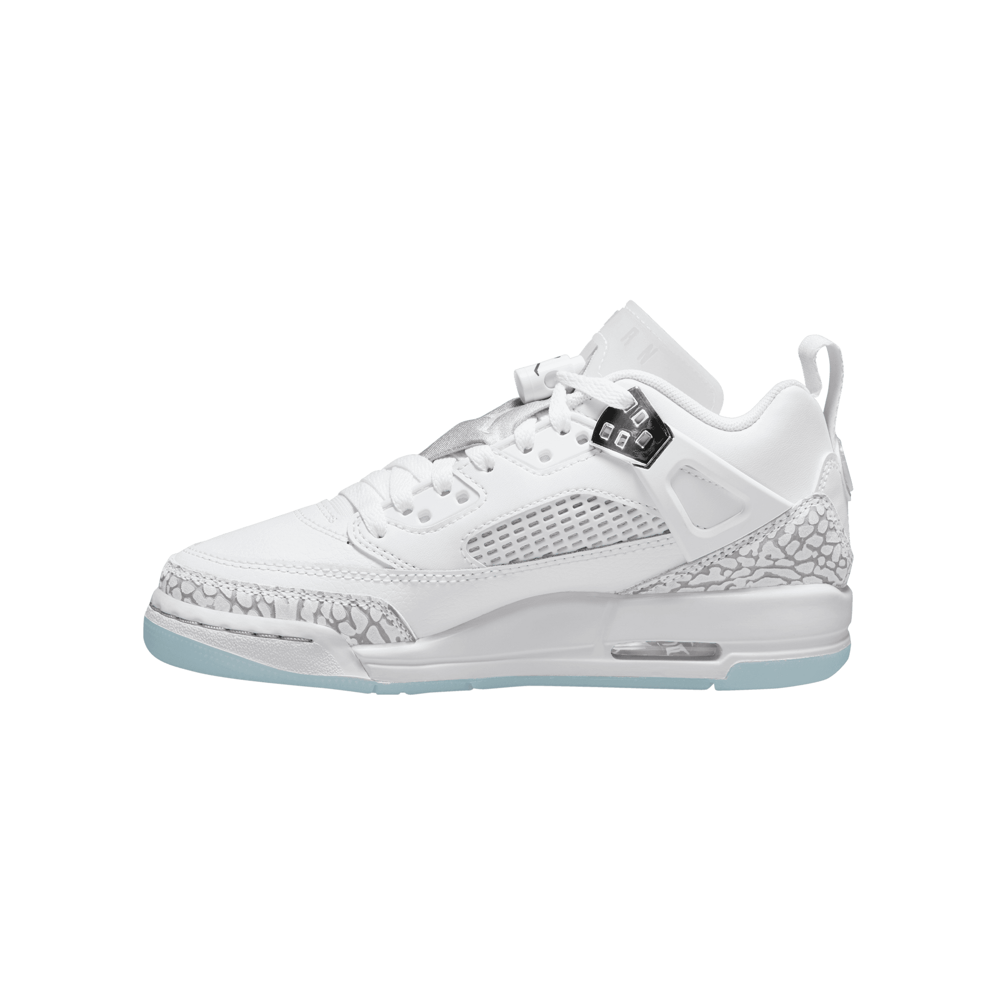 Big Kids' Jordan Spizike Low "White & Barely Blue"