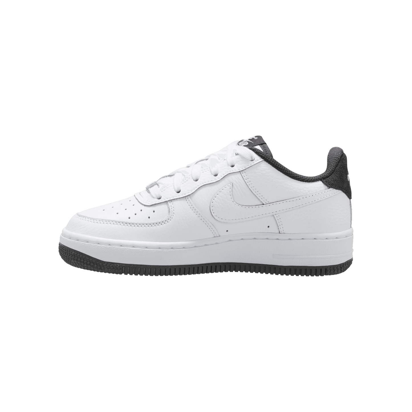 Big Kids' Nike Air Force 1 LV8 1 "White Black"