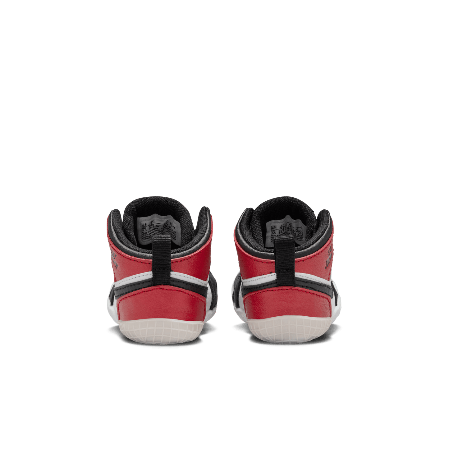 Jordan 1 Baby Crib Bootie "Black Toe Reimagined"