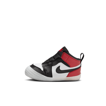 Jordan 1 Baby Crib Bootie "Black Toe Reimagined"