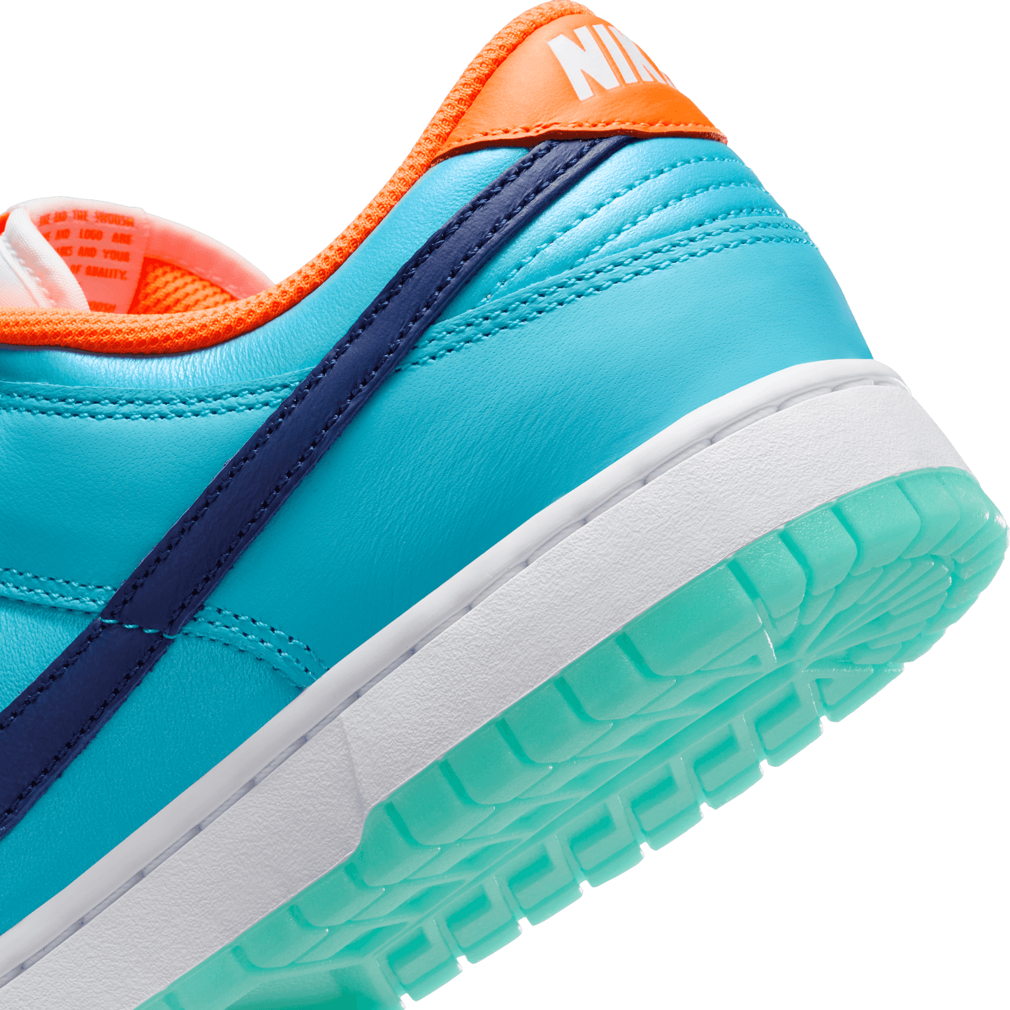Men's Nike Dunk Low SE "Baltic Blue Total Orange"