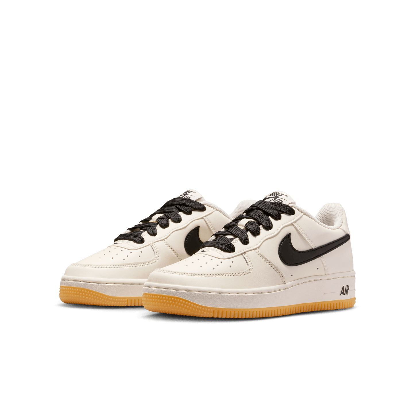 Big Kids' Nike Air Force 1 LV8 "Soft Pearl Black Gum"