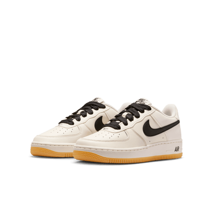 Big Kids' Nike Air Force 1 LV8 "Soft Pearl Black Gum"