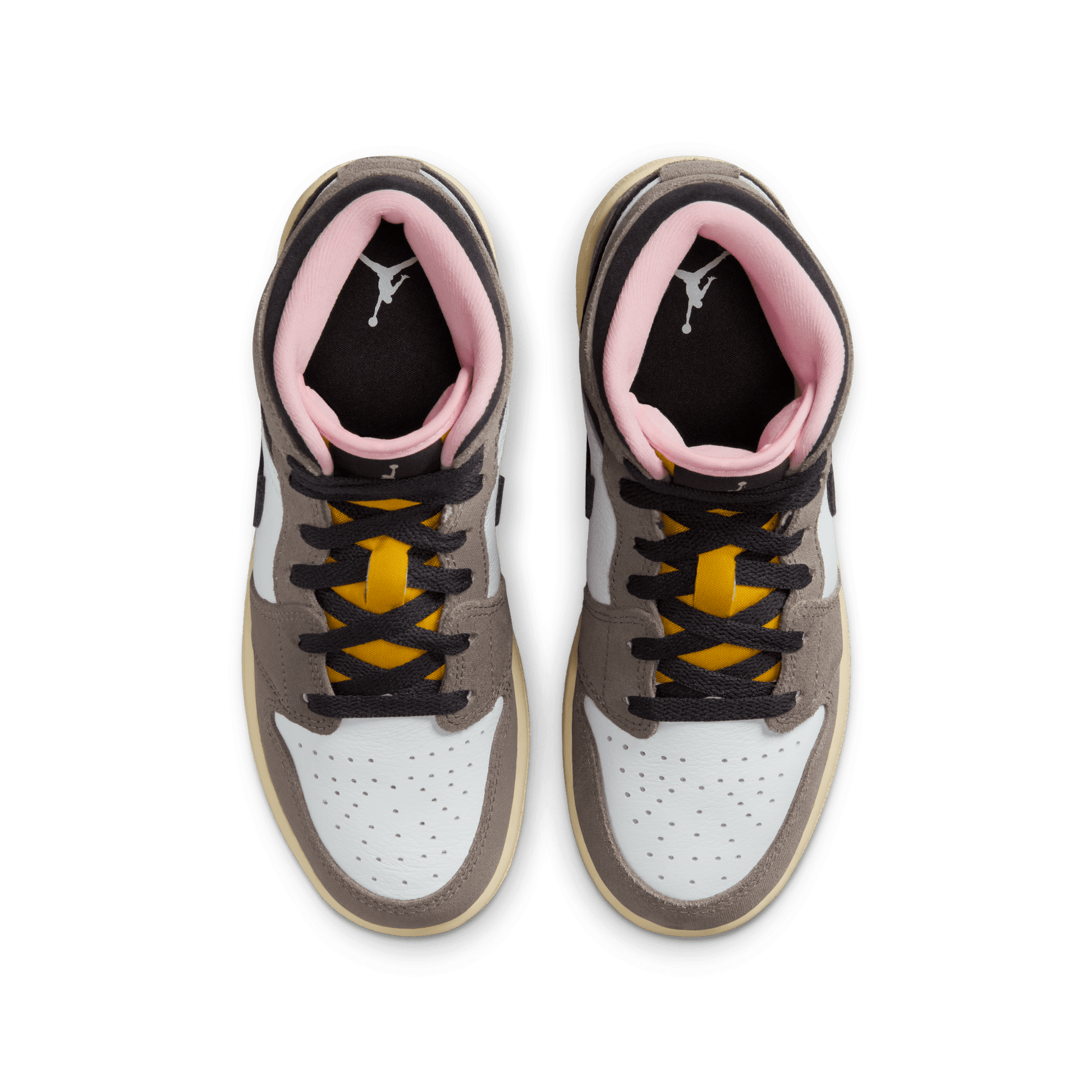 Big Kids' Air Jordan 1 Mid SE "Cave Stone"