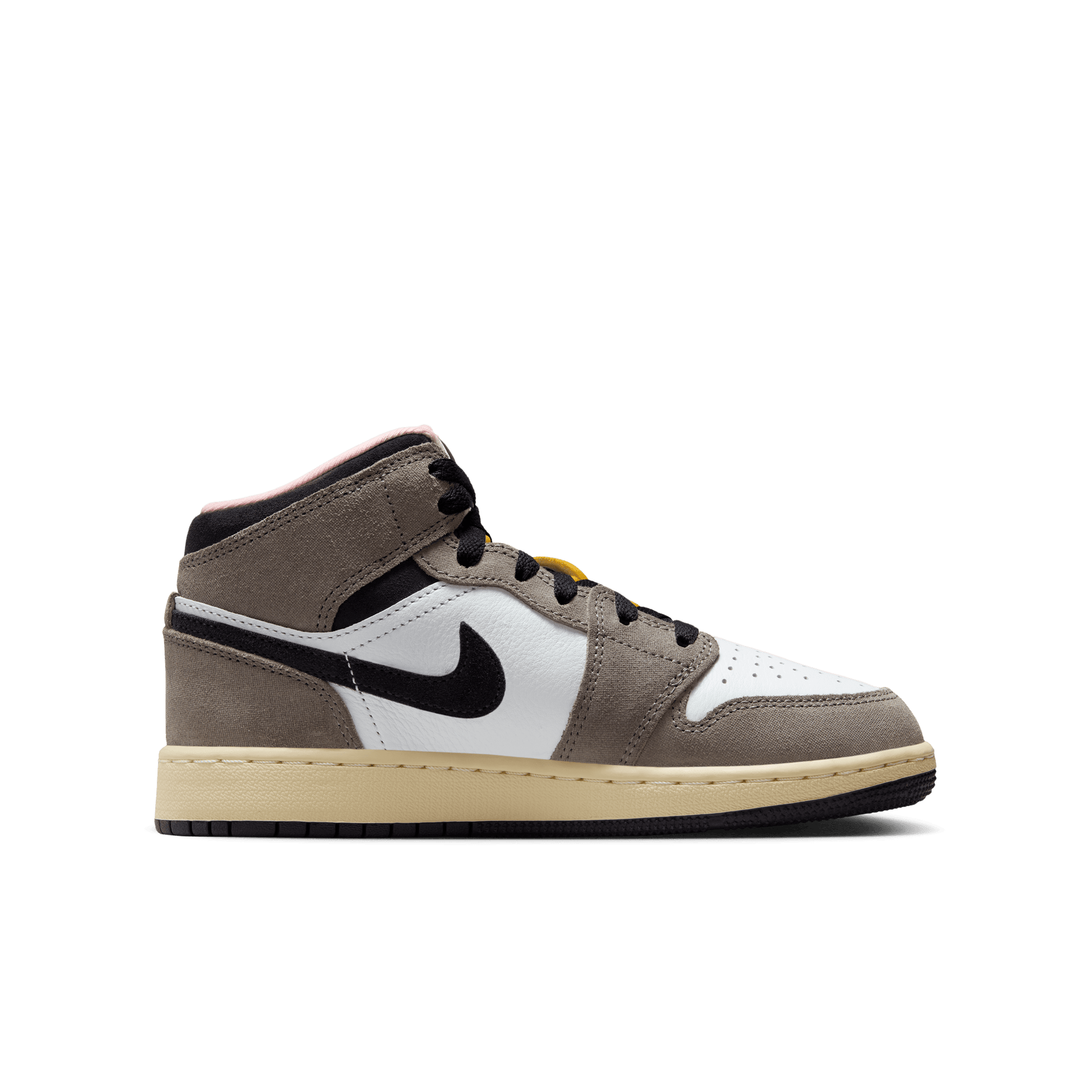 Big Kids' Air Jordan 1 Mid SE "Cave Stone"
