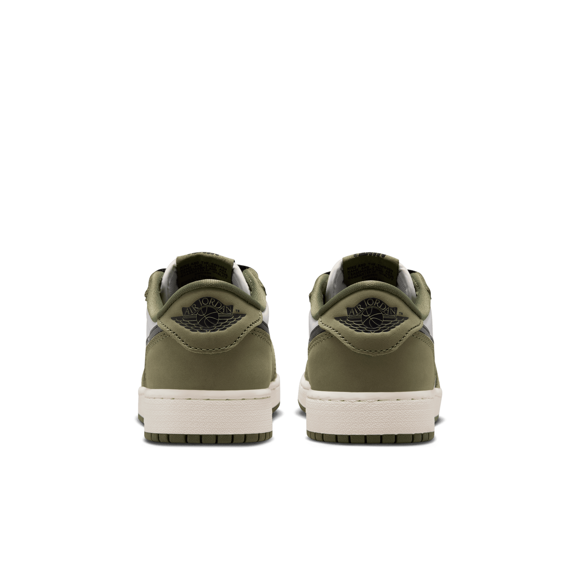 Big Kids' Air Jordan 1 Retro Low OG "Medium Olive"