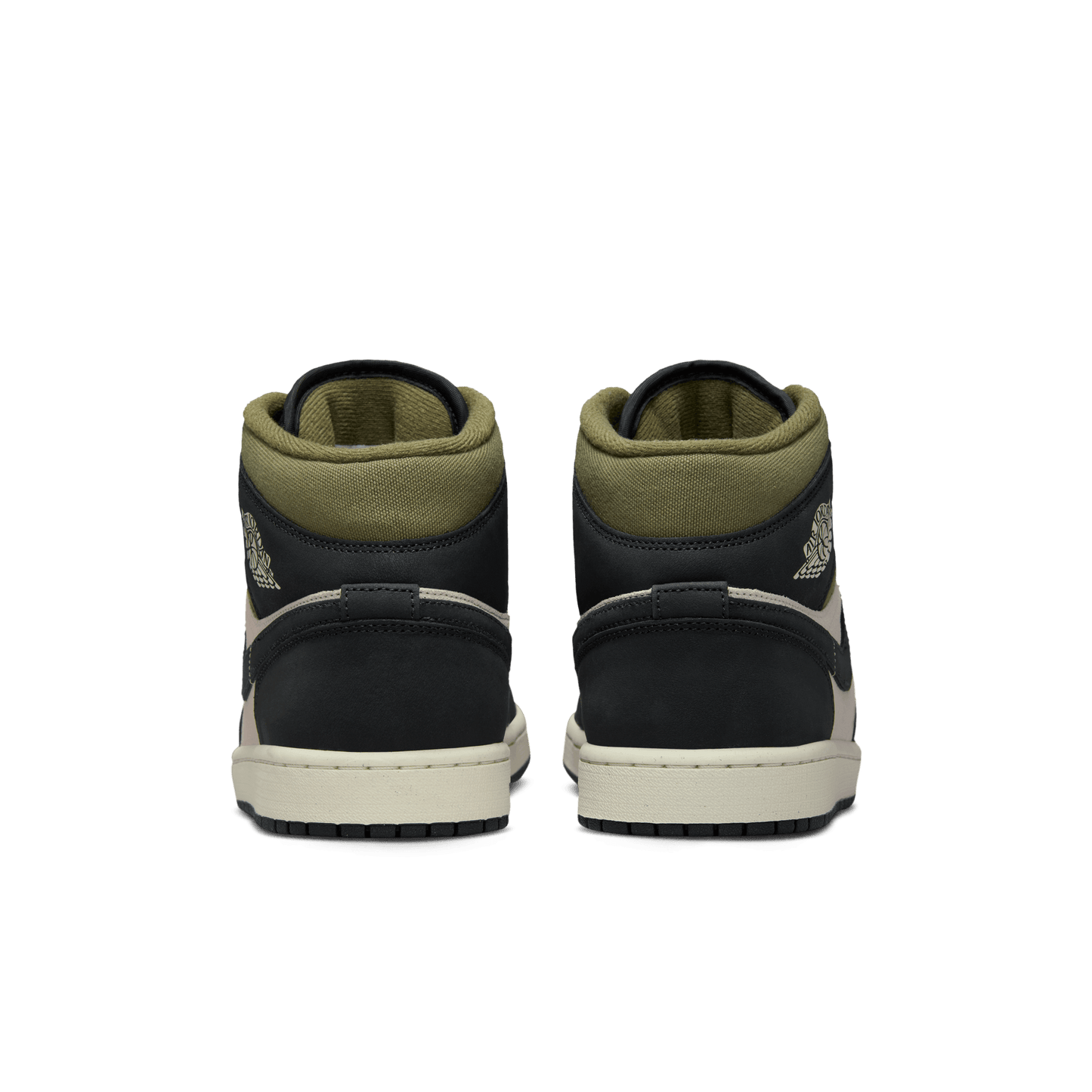 Men's Air Jordan 1 Mid SE "Off Noir Medium Olive"