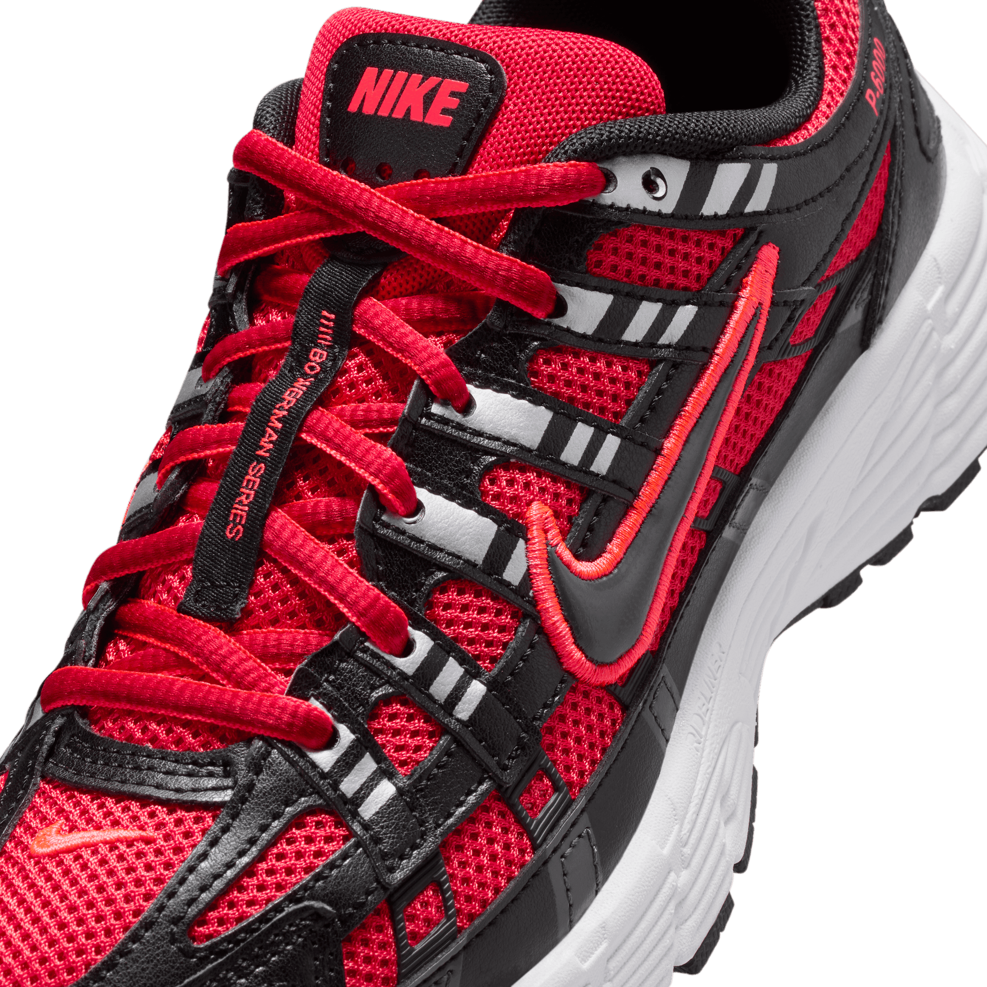 Big Kids' Nike P-6000 "University Red Metallic Silver"