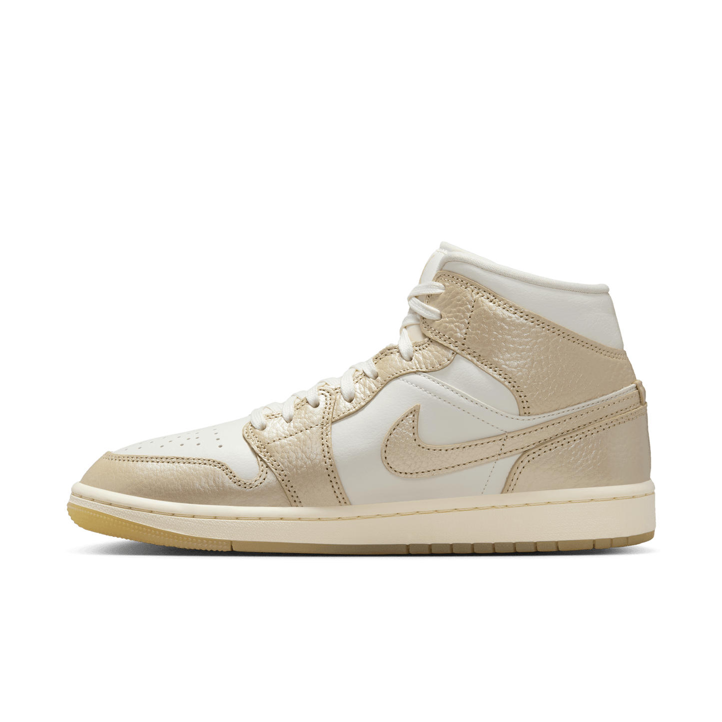Women's Air Jordan 1 Mid SE "Metallic Team Gold"