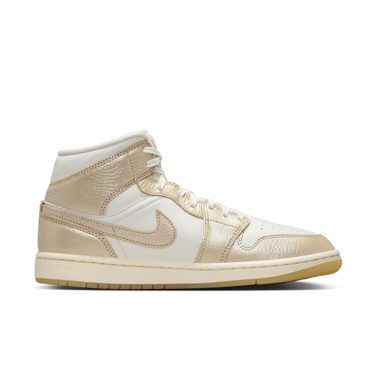 Women's Air Jordan 1 Mid SE "Metallic Team Gold"