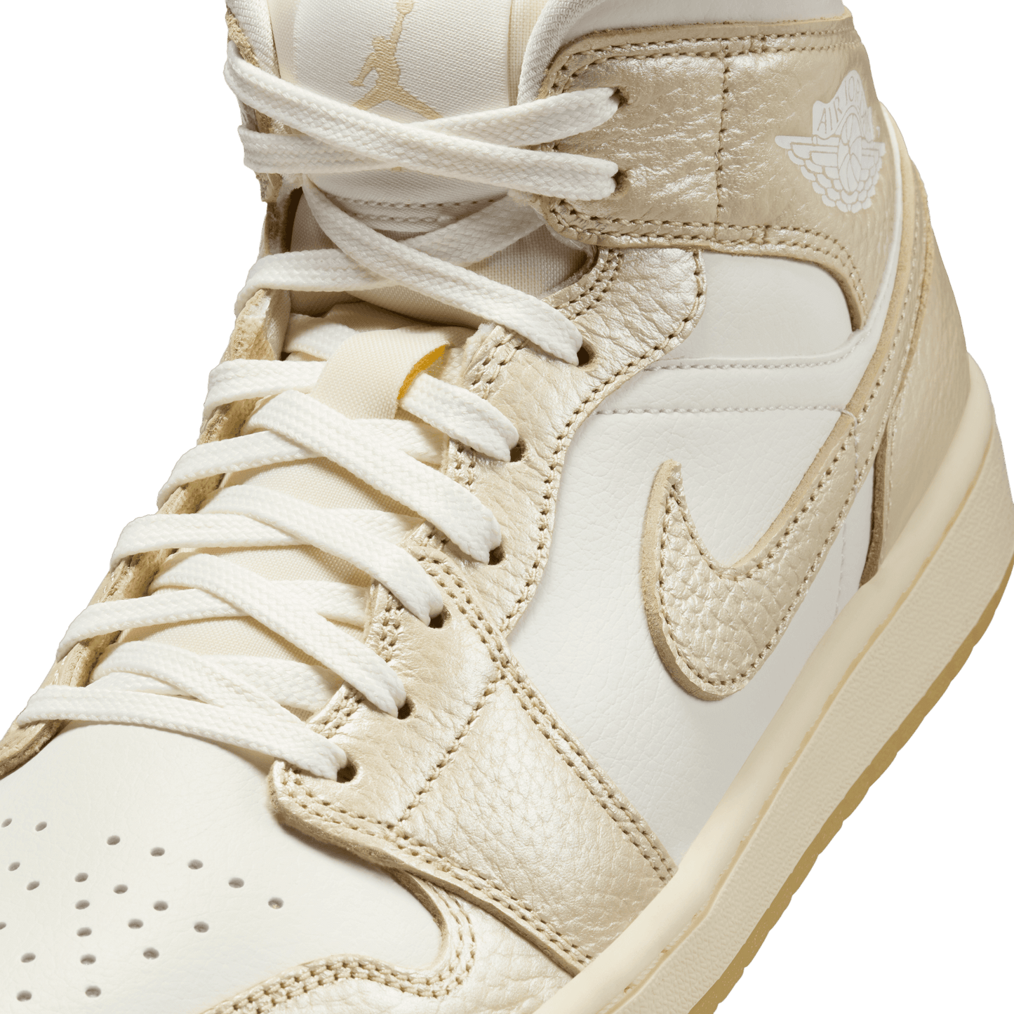 Women's Air Jordan 1 Mid SE "Metallic Team Gold"