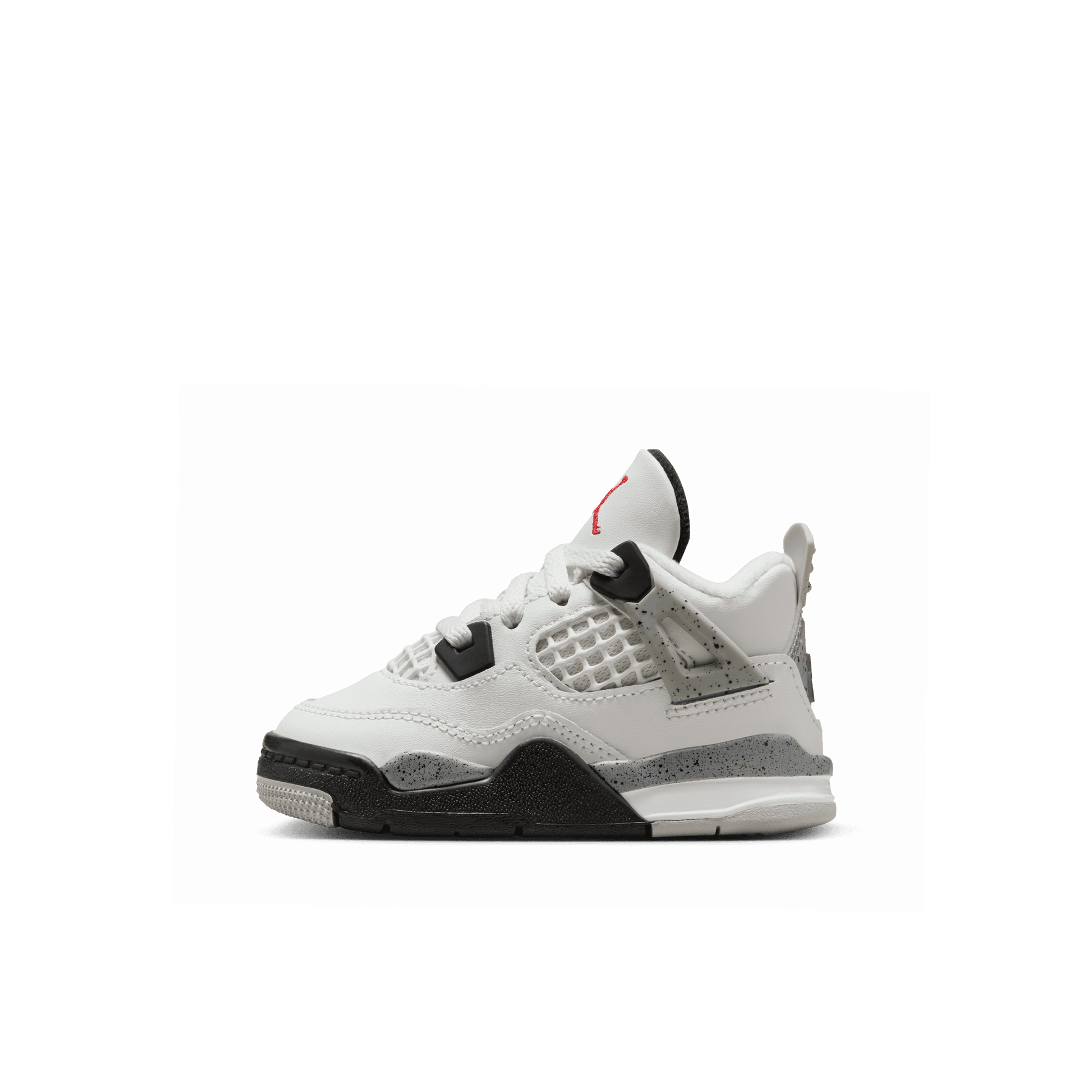 Baby/Toddler Jordan 4 Retro "White Cement" (TD)