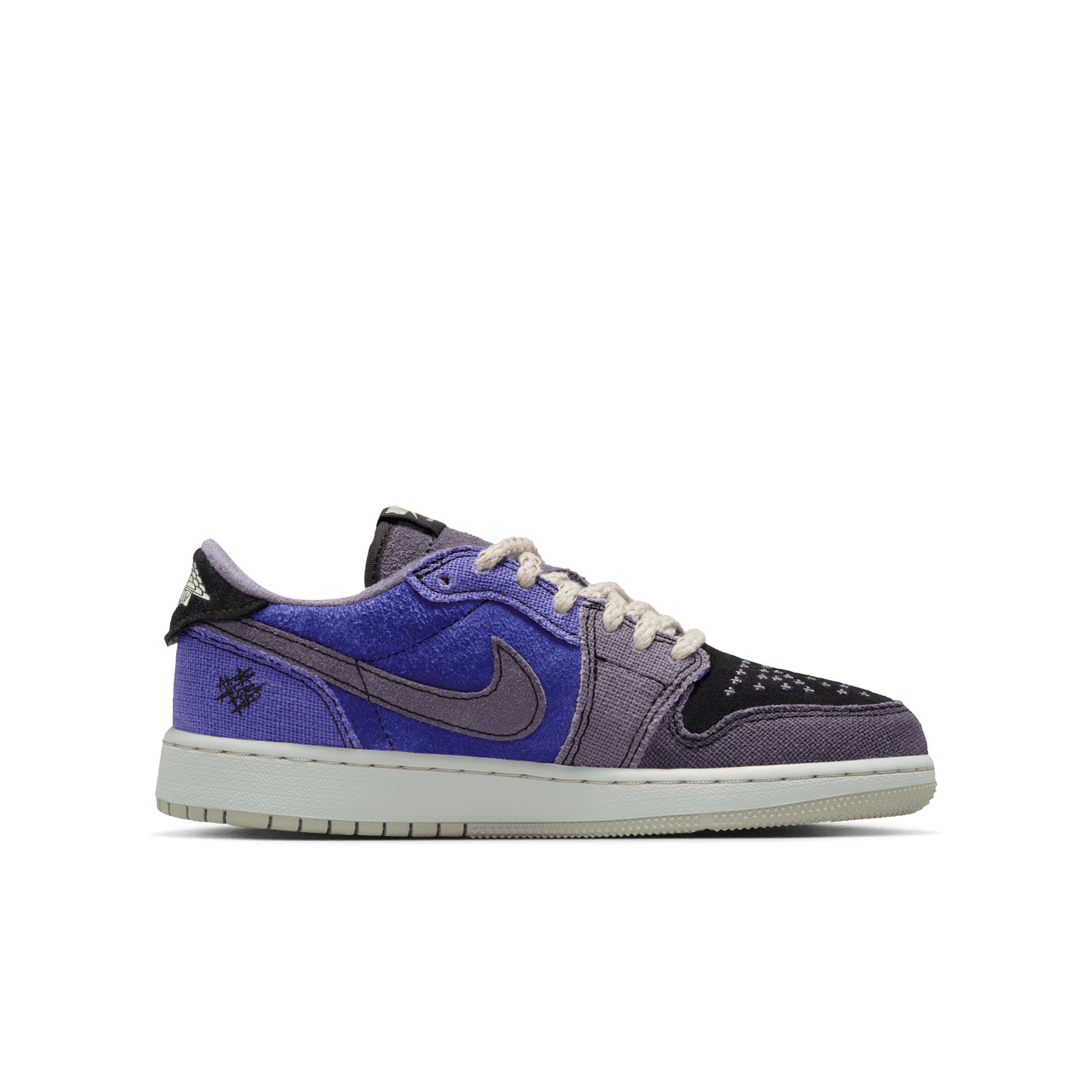 Big Kids' Air Jordan 1 Retro Low OG Zion Williamson's "Voodoo Alternate"