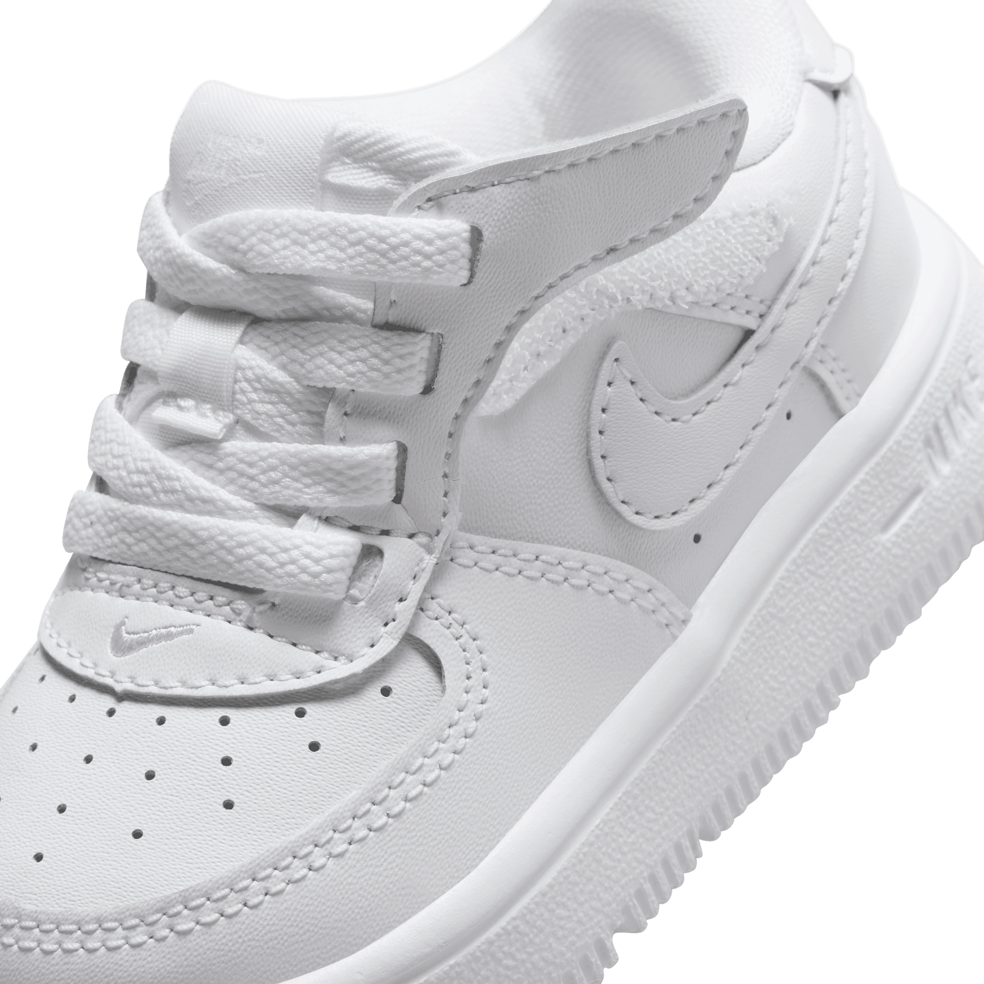 Baby/Toddler Nike Force 1 Low EasyOn "Triple White"