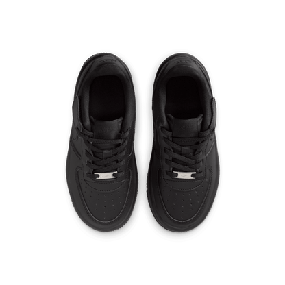 Little Kids' Nike Force 1 Low EasyOn "Black"