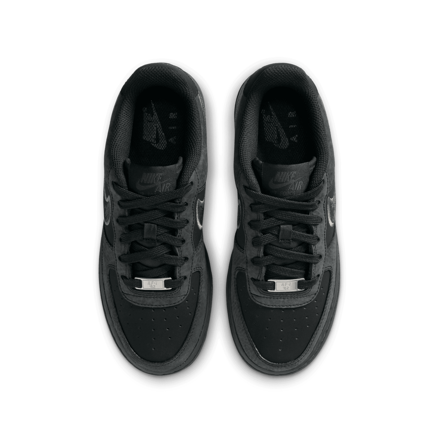 Big Kids' Nike Air Force 1 LV8 "Black Dark Smoke"