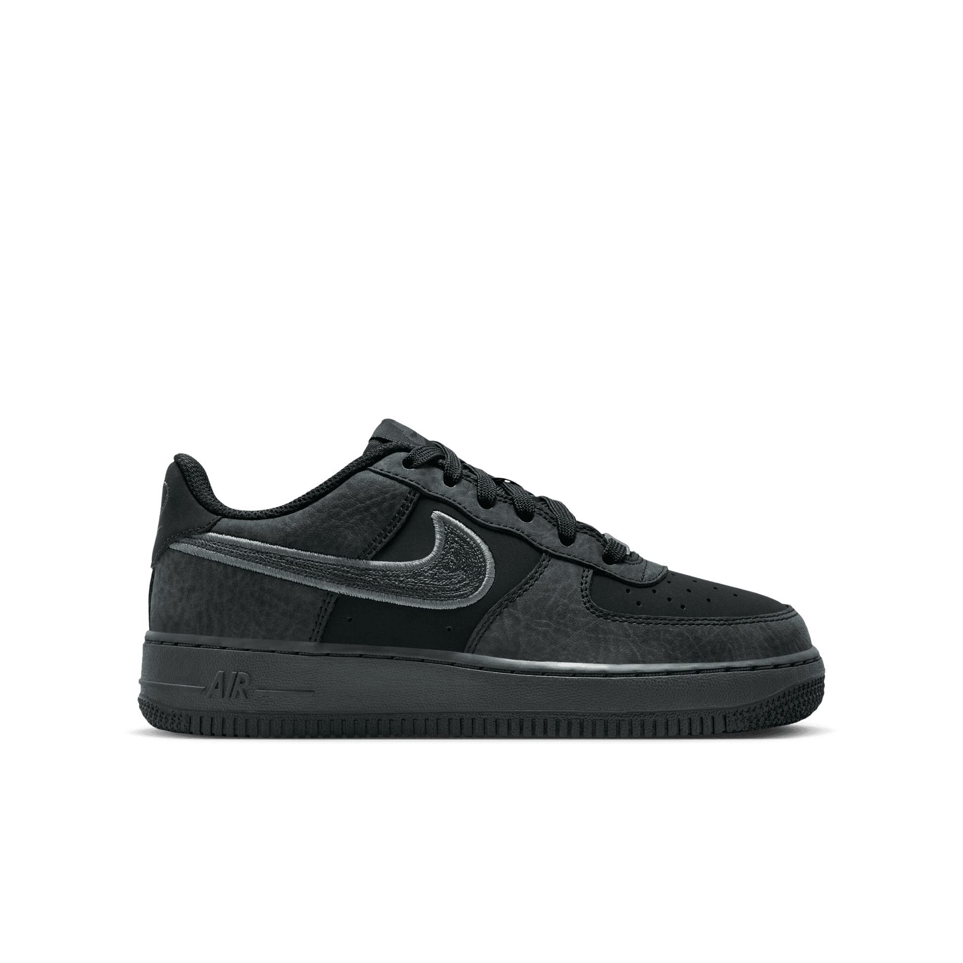 Big Kids' Nike Air Force 1 LV8 "Black Dark Smoke"