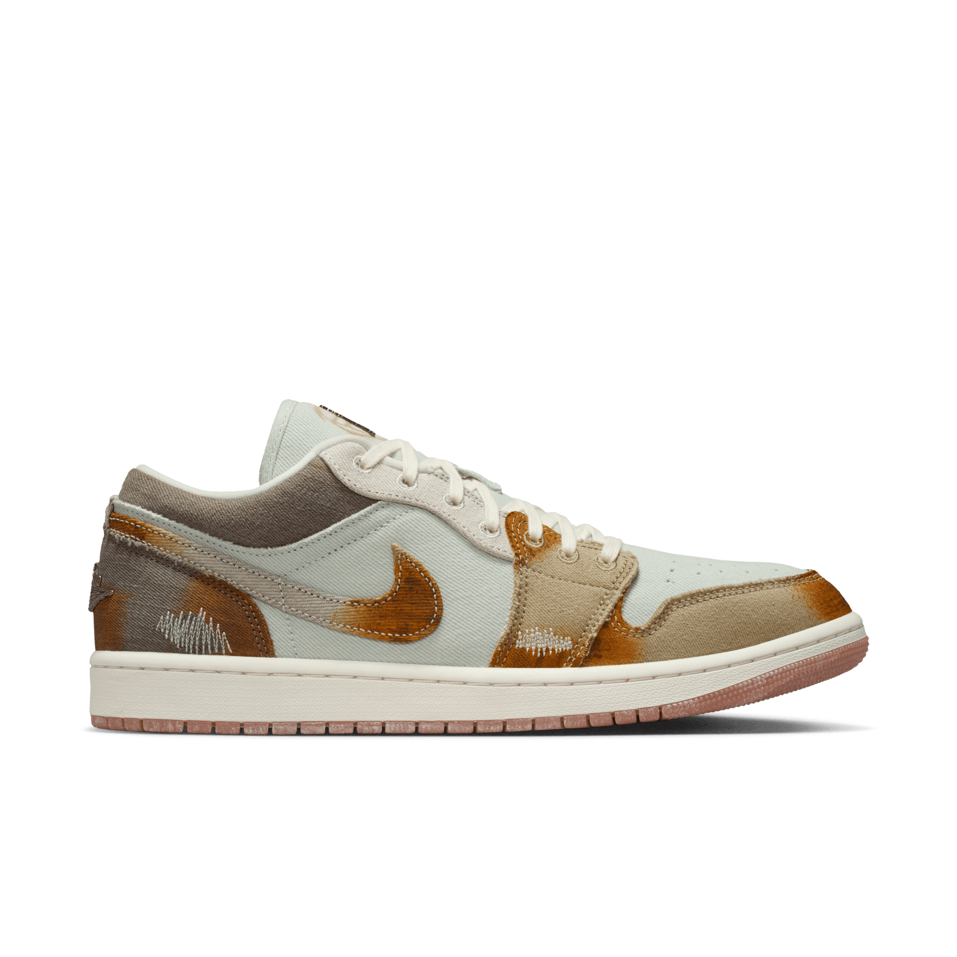 Men's Air Jordan 1 Low SE "Multi-Color Sail Light Bone"