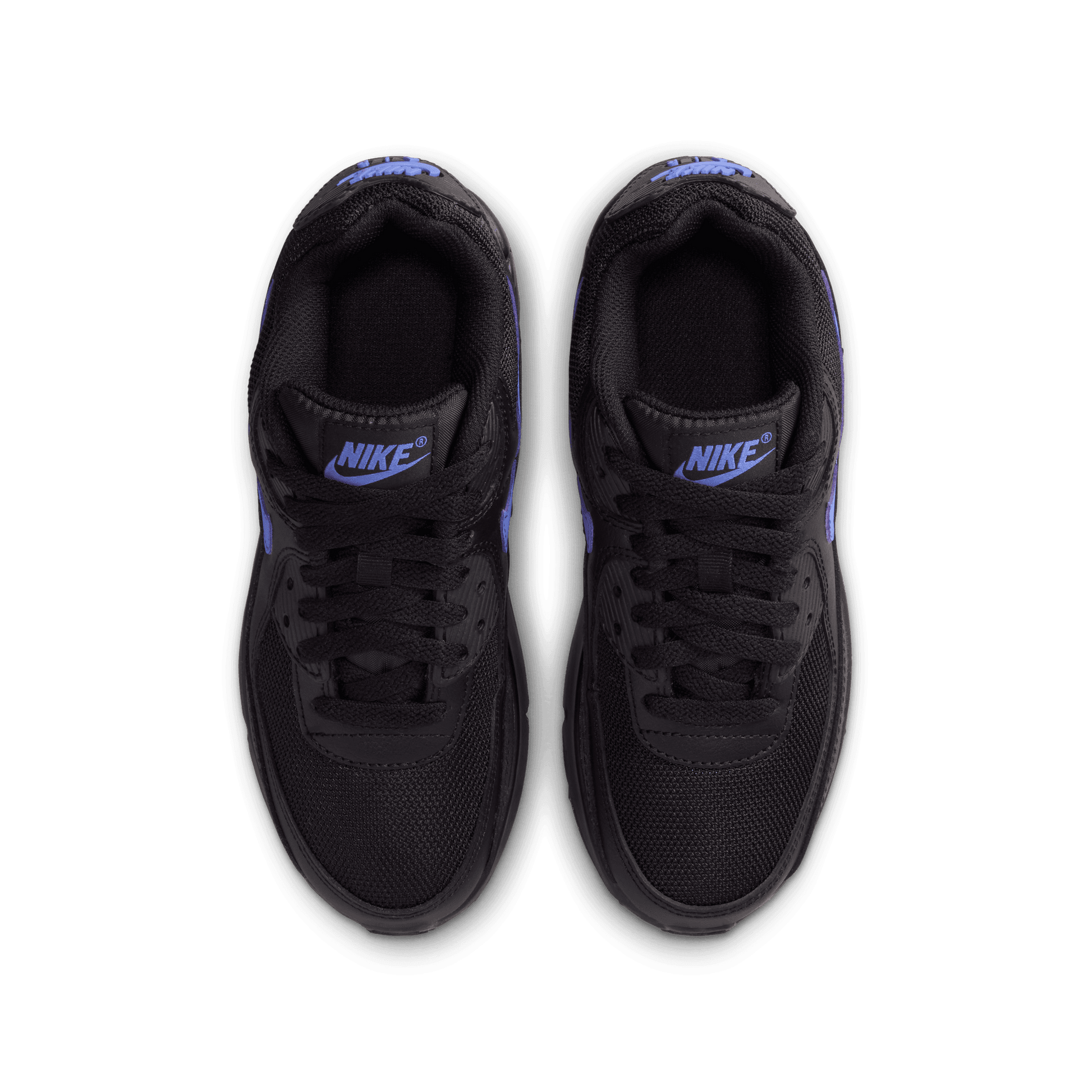 Big Kids' Nike Air Max 90 "Black Sapphire" (Unisex)