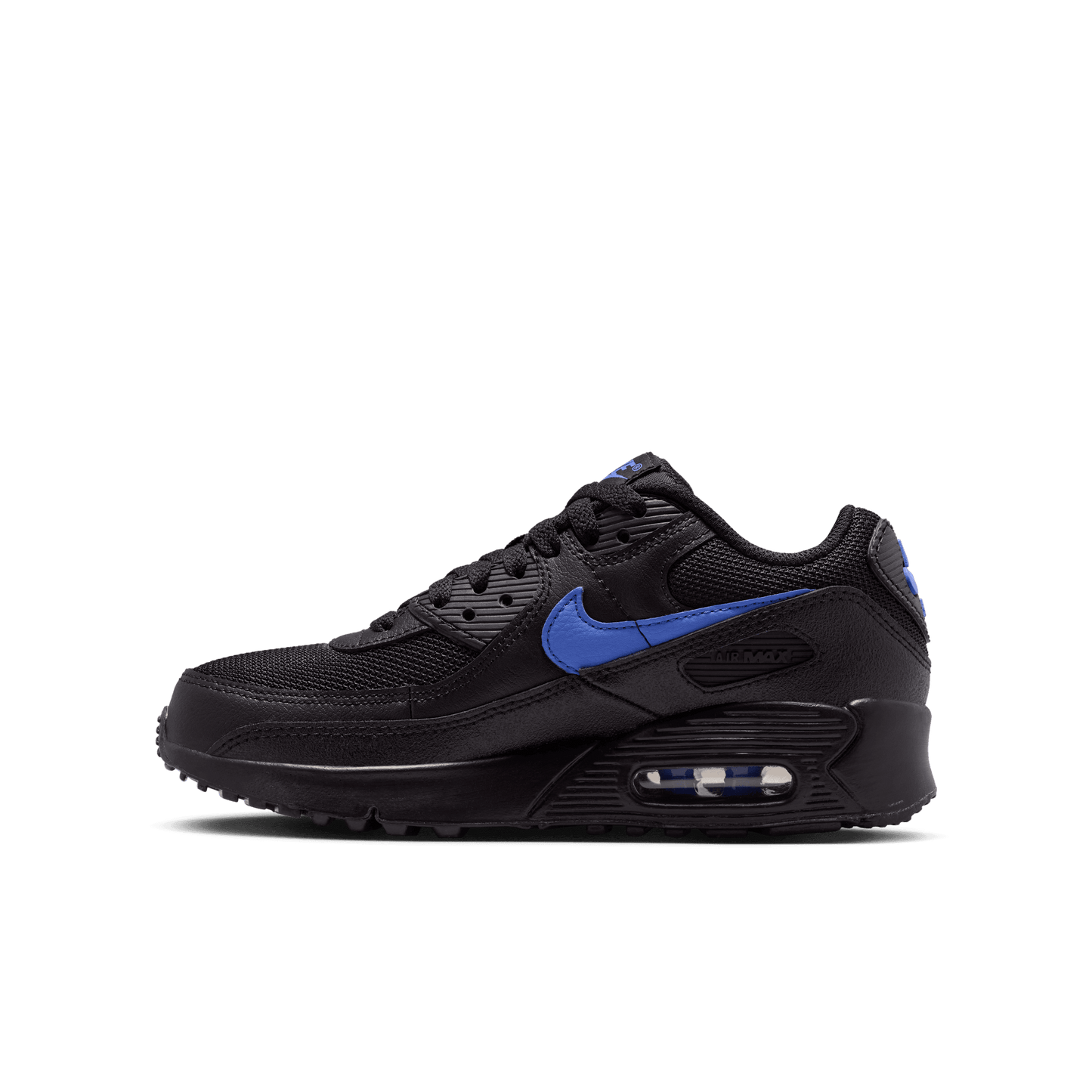 Big Kids' Nike Air Max 90 "Black Sapphire" (Unisex)